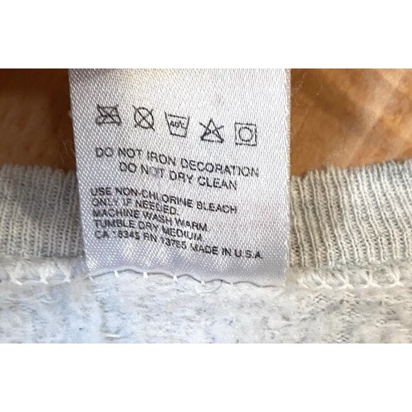 Vtg 1993 UNC Tar Heels Sweatshirt Championship Made In USA Sz Large Basketball - Picture 5 of 15